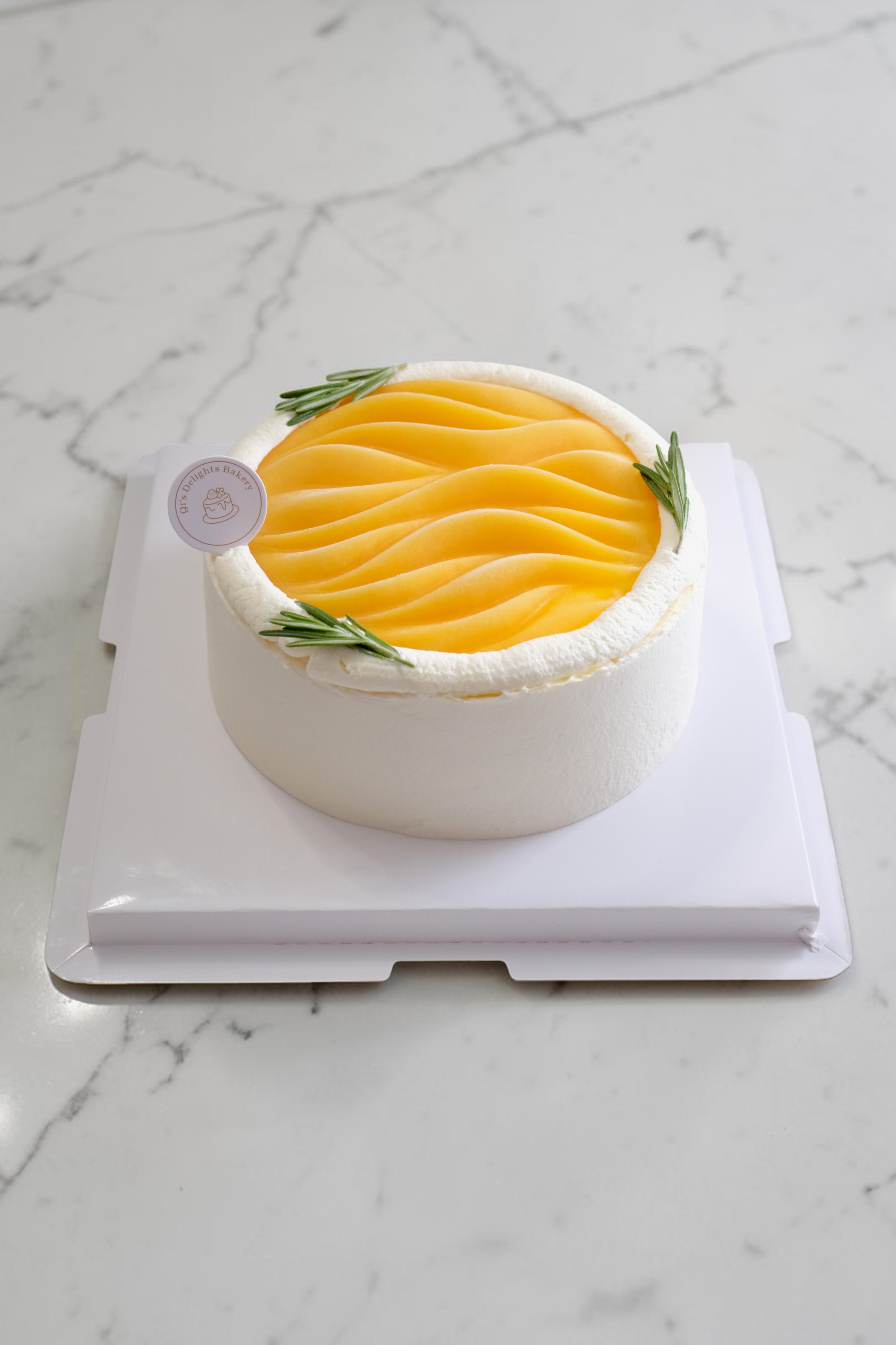 Mango Crepe Cake